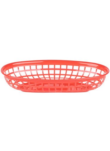 Red Weave Food Basket 9.25 x 5.75