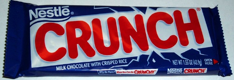 Nestle Crunch Bar Regular- 36/Box (13182) (10)