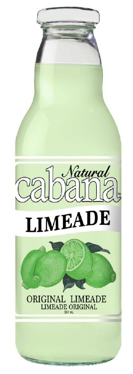 Natural Cabana Limeade 591 ml - 12/cs (00178)