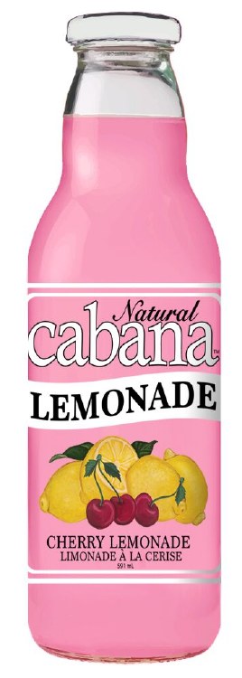 Natural Cabana Cherry Lemonade 591 ml - 12/cs (03027)