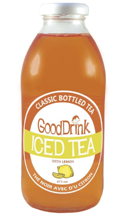 GoodDrink Iced Black Tea w/ Lemon 473ml - 12/cs (13003)