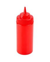 Red Wide Mouth Squeeze Mate/Bottle -16oz - EACH (12) (02022)