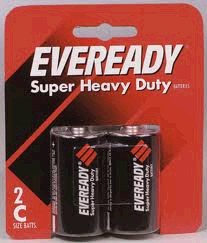 EverReady Super Heavy Duty Battery C 1235SW2 - 2/PACK (12) (5915)