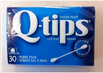 Q-Tips Travel Pack -30/Box (05100) (36)