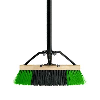 RYNO Push Broom w Brace & Handle - All Purpose Bristles (70024)