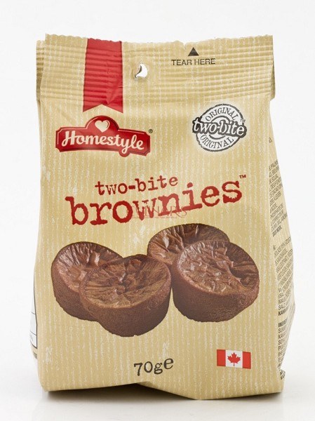 Frozen -Two Bite Brownie - 10x70g - Sold by box 10 (4) (9089)