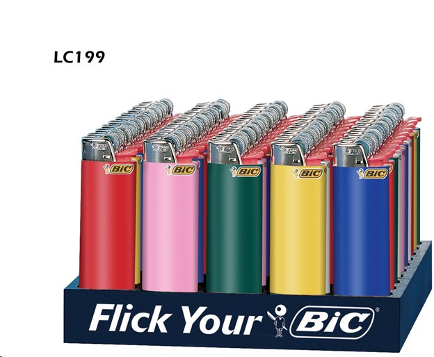 BIC Maxi Lighter Tray 50's - 50/TRAY - SOLD BY TRAY - (6) (60127)