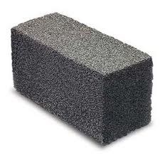Grill Stone Block - 4 x 4 x 8 - (12)(21001)(05238)(GB-12)
