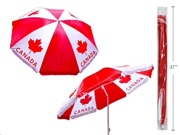 Canada Beach Umbrella with Tilt, 8 Panel, 59in (Sold By Each) - (12163)