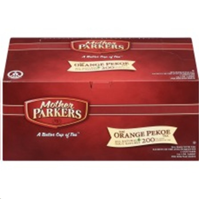 Mother Parkers Orange Peoke Tea -Tagged & Enveloped -100/box (5) (30816)