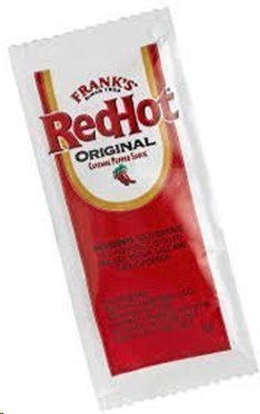 Frank's Red Hot Sauce Portions - 6.8ml x 200 - sold by cs (95123)