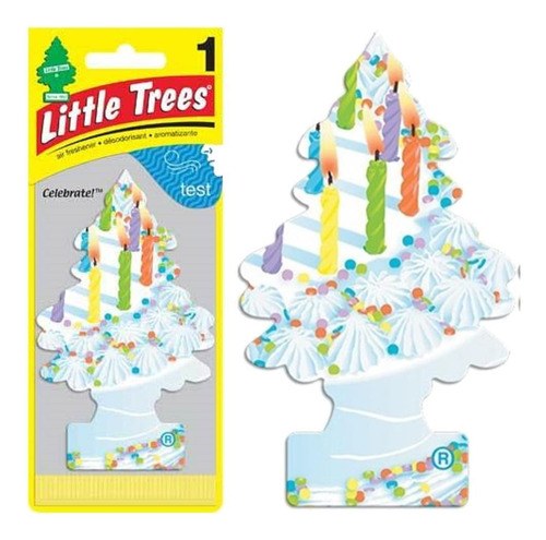 Little Tree Air Freshner Celebrate - 1/PKG - (144)(17357)