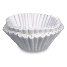 Bunn Coffee Filter U3 & HR Bunn Filter 18" in diameter (05300) - 250 per Case 20109.0000