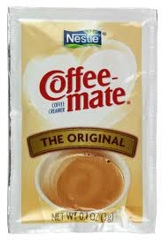 Coffeemate Creamer Bulk Portion envelopes 3gm (46324) - 1000/Case