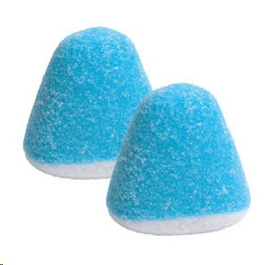 Vidal Candy Bulk Blue Raspberry Drops - 1.2kg (10) (40371)