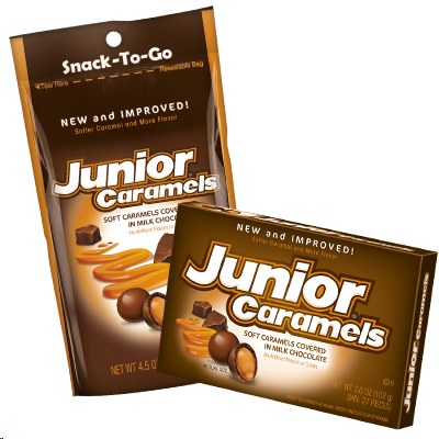 Junior Caramel Mini Peg Bag - 127g (12) (52882)