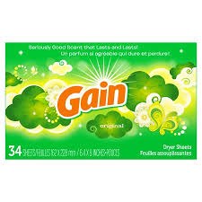 Gain Dryer Sheets - 34CT - (12)(82365)