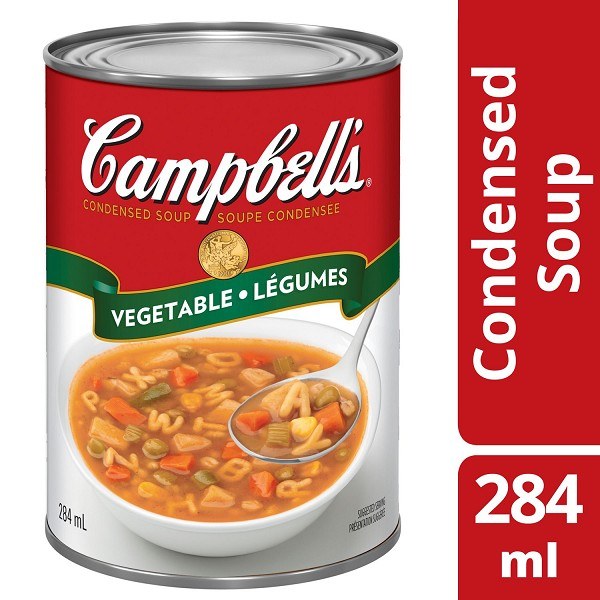 Campbell Vegetable Soup - 284ml (48) (01021)