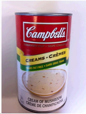 Campbell's Cream of Mushroom Soup 48oz (1266) - Each (12)  (N)