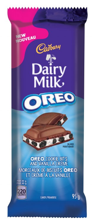 Cadbury Dairy Milk Oreo Family Bar - 95g 12/BOX (6) (01463)