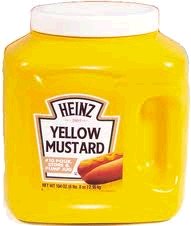 Heinz Mustard Jug (Big Yellow) - 2.84L (4) (01996)