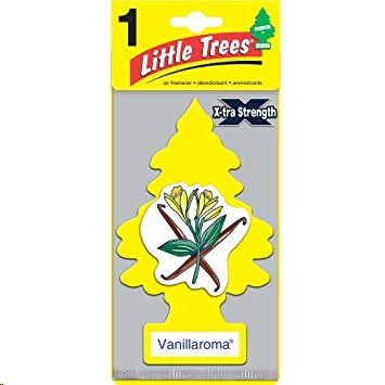 Little Tree Air Freshener Xtra Strength Vanillaroma - 1/PKG - (144)(10605)