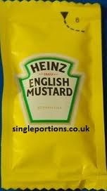 Heinz Portion Mustard - 6ml  500/CASE (994)
