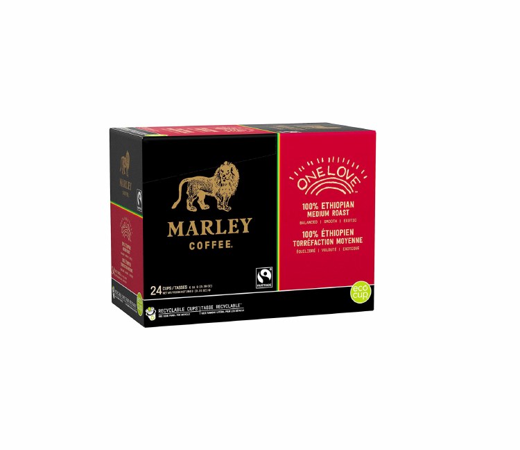 Marley Coffee - EcoCup One Love Coffee - 24/box (4) (00016)