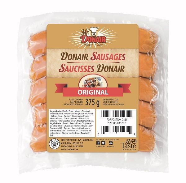 Mr. Donair Sausage Retail - 375g (12)