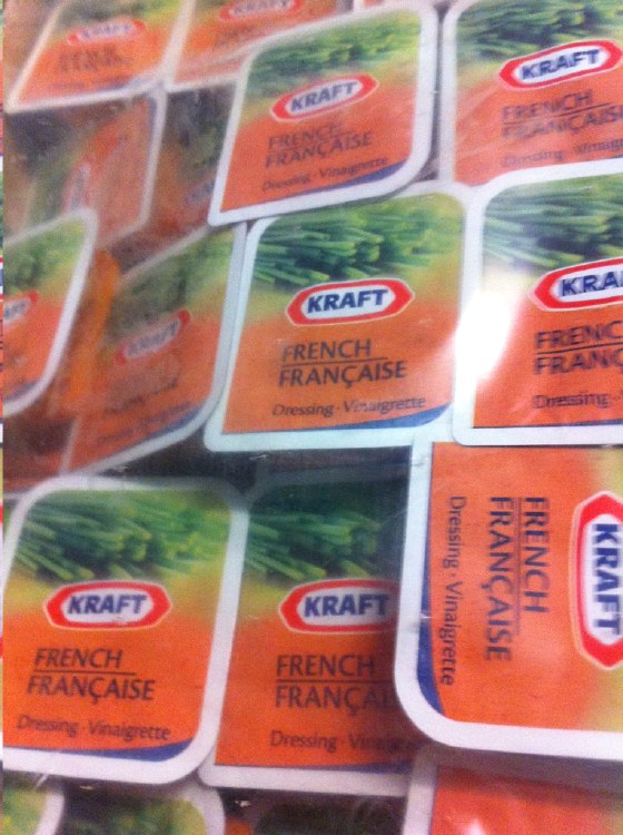 Kraft French Dressing Portion 18ml (89813) - 200/Case
