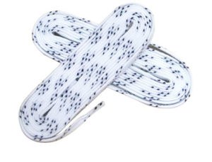 Howie's 108" Hockey Skate Laces (Blue Stripe)(24) - (38373) (95803)