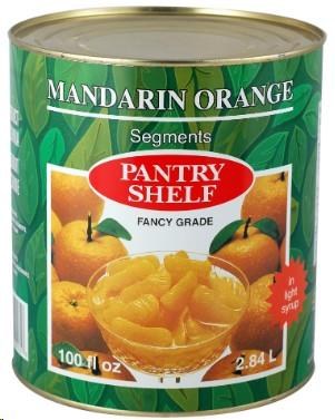 Mandarin Orange Segments Pantry Shelf 2.84L (90035) - Each (6)