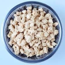 Olymel 1/2" 100% White Meat Cooked Diced Chicken - 4KG - SOLD BY CASE - (1) (8168522) (8168122)