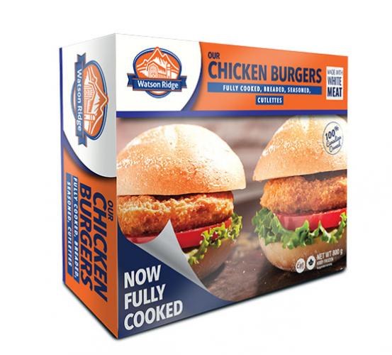 Watson Ridge Chicken Burgers Retail - 800g (93357) (6)