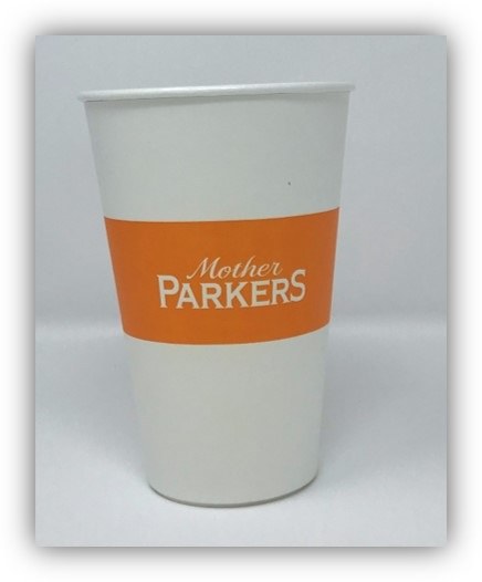 Mother Parkers Hot Cup 12oz- 30/slv  (20)(28790)DWTG12ST