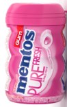 Mentos Bubblemint Fresh Gum Bottle - 50pc - 6/Box (6) (45218)