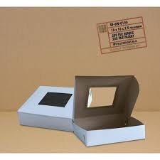 Cake Box 10x10x2.5 WITH WINDOW (00144)- 200/Case