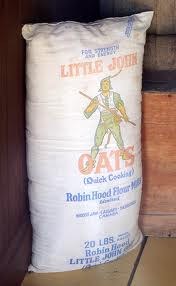 Oats "QUICK" rolled oat Robin Hood Little John - 25KG (13890)