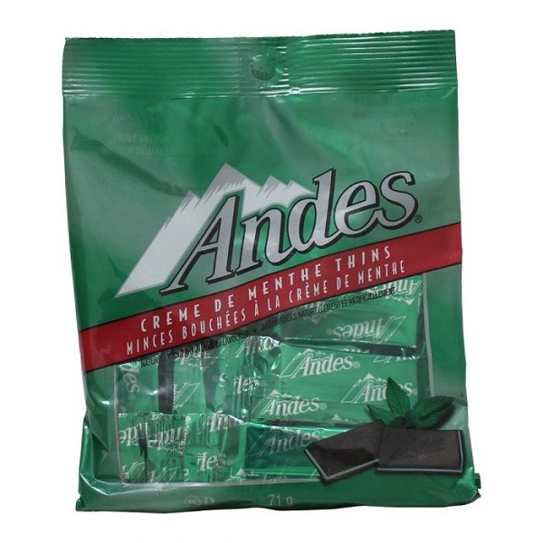 Andes CrÃ¨me De Menthe Thins Peg Pack - 71g - (36)(52600)