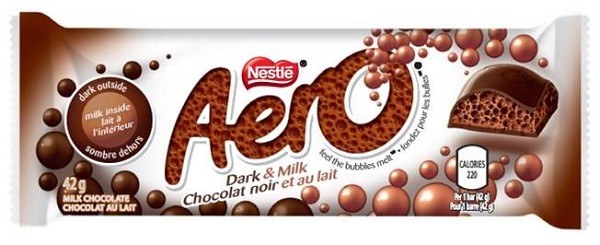 Aero Dark & Milk Regular - 24/BOX 42g  (4)(50567)