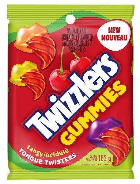 Twizzlers Gummies Tongue Twister Tangy - 182g (10)(80956)