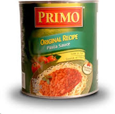 Primo Foods Tin Pasta/Spaghetti Sauce - 100oz -(6)(00384)