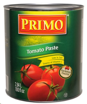 Primo Foods Tin Tomato Paste - 100oz - (6)(00440)