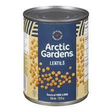Arctic Gardens Lentils - 540g (24) (10069) (27448)