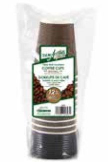 Table Accents Triple Wall Insulated Coffee Cups 12oz - 10/PKG - (24)(90693)