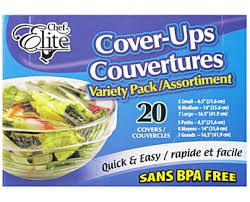 Chef Elite Cover Ups- 20/pk(5 Small, 8 Medium, 7 Large) - (24)(90286)