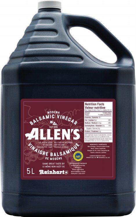 Reinhart Balsamic Vinegar - 5L (2) 70082/12060