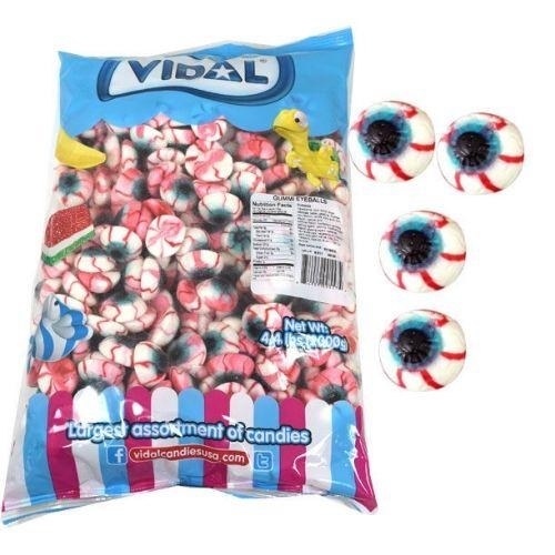 Vidal Candy Bulk Gummy Eyeballls - 1.2kg (10) (40348)