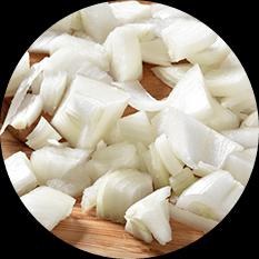 Alasko Frozen IQF Diced White Onions - 2KG (6) (00670)