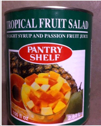 Pantry Shelf Tropical Fruit Salad 2.84L (90039) - Each (6)